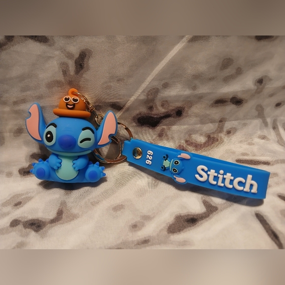 Other - Stitch Blue Keychain Toy